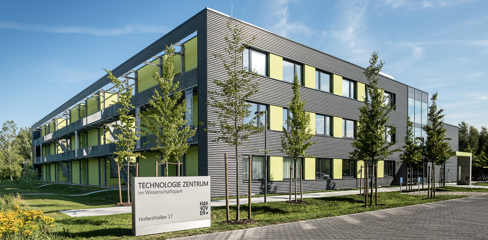 Location of VALO Innovations - Technologiezentrum Hannover