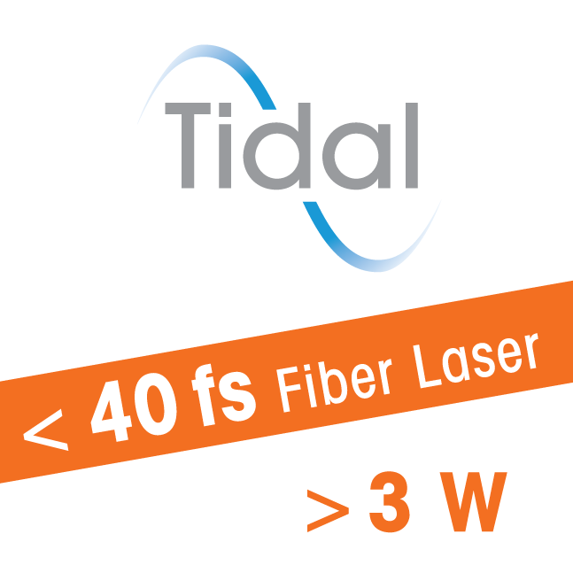 Ultrafast fiber laser for biophotonics and optogenetics - Tidal - sub 40 fs -3 W